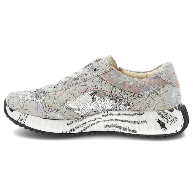 Tenisky LAURA VITA - Burton 1123 SL1826-11F Perle