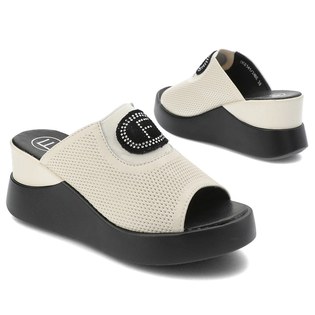 Šľapky Filippo - DK6141/24 BE Beżowy