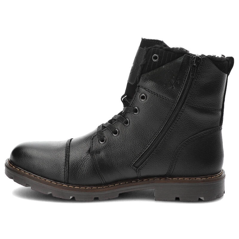 Šnúrovacie Členkové Topánky Rieker - 32133-00 Black