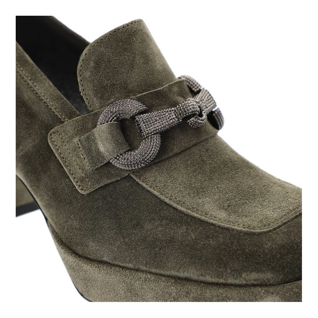 Poltopánky Karino - 4708/066-P Zielony/Welur