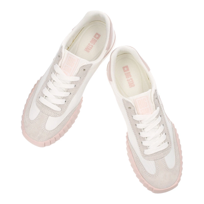 Plátenky Big Star - NN274868 Biały/Róż