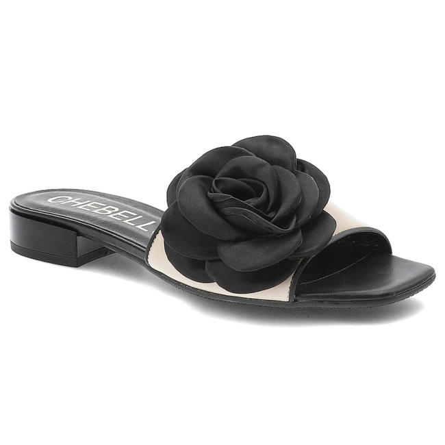 Šľapky CHEBELLO - 4673_-308-002-PSK-S378 Beż/Czarny