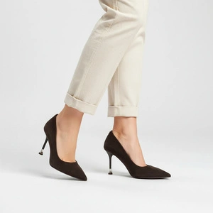 Lodičky CHEBELLO - 5021_-105-000-PSK-S423 Brąz Welur