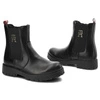 Členkové Topánky Tommy Hilfiger - T3A5-32393-1355999-Chelsea Boot Black 999