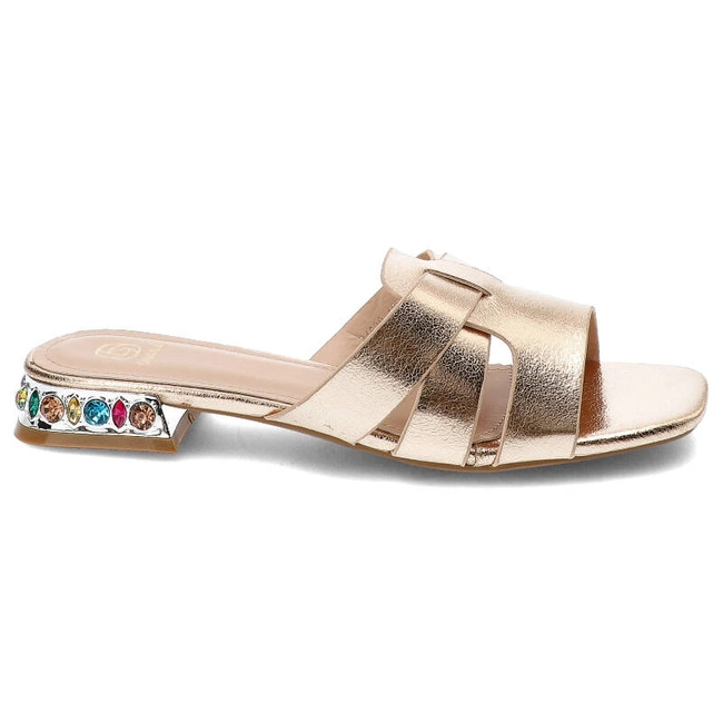 Šľapky Givana - B1639-180 Champagne