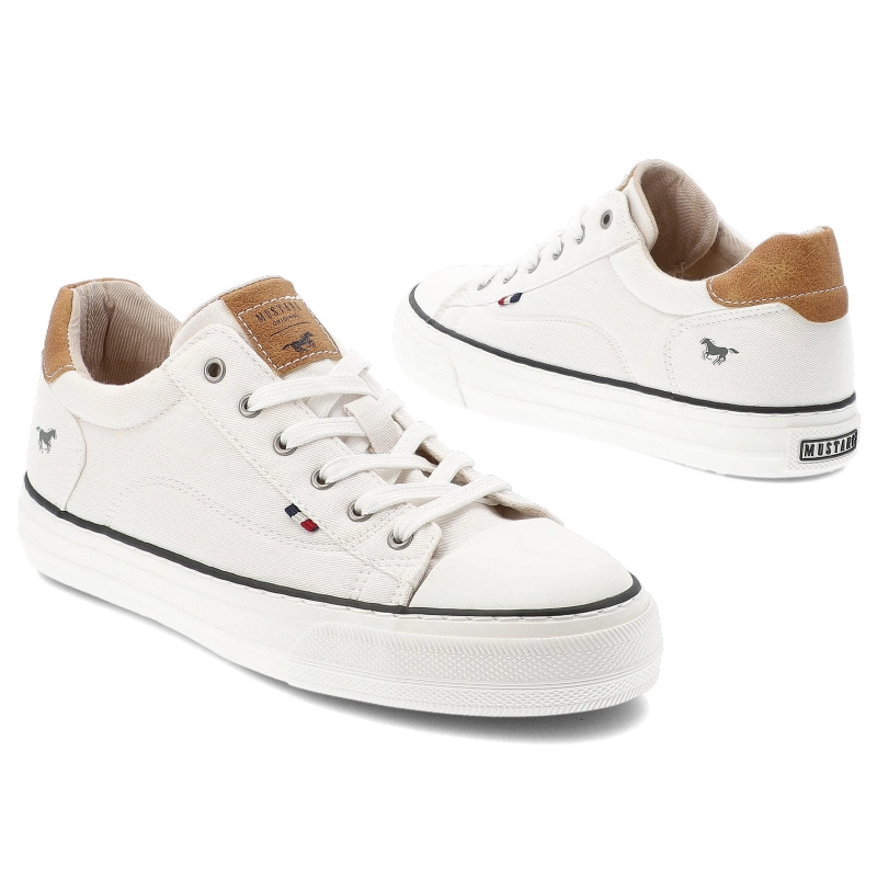 Plátenky MUSTANG - 1272-307-1 White