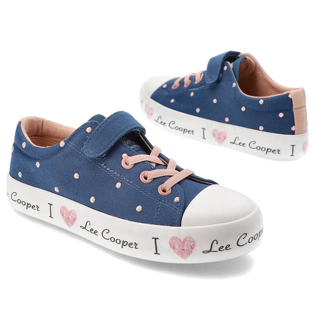 Plátenky Lee Cooper - LCW-24-02-2161K Navy
