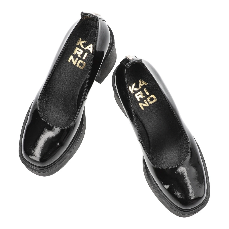 Poltopánky Karino - 5036/090-P Czarny/Naplak