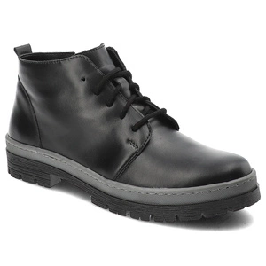 Šnúrovacie Členkové Topánky Wasak - 0689 Czarny