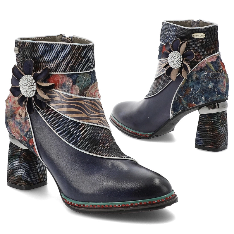 Členkové Topánky LAURA VITA - Kinoao 13 AC331-13 Bleu