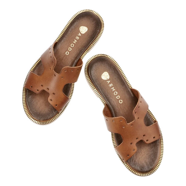 Šľapky Armodo - 40326 Bf. Brąz