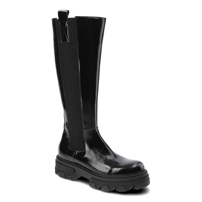 Čižmy Nessi - 21148 Czarny 711