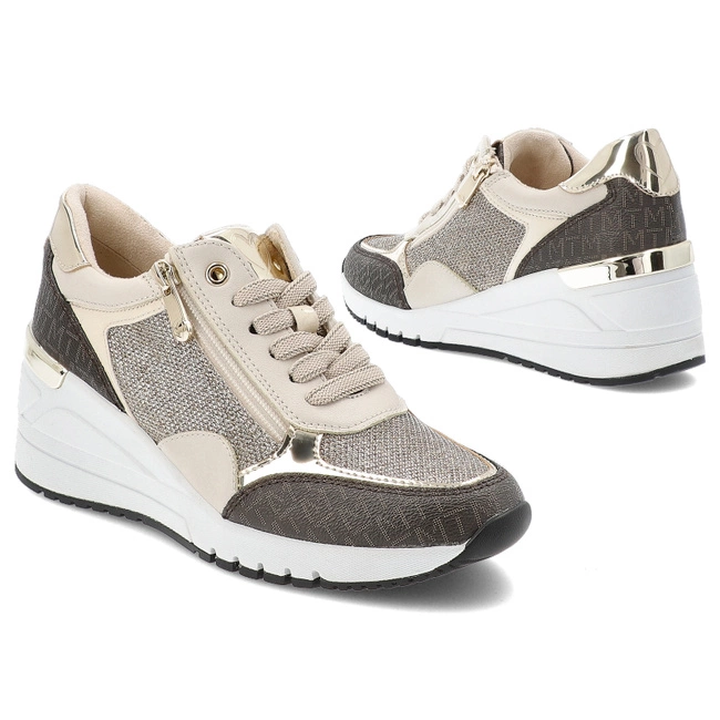 Tenisky MARCO TOZZI - 2-23723-41 402 Cream Comb