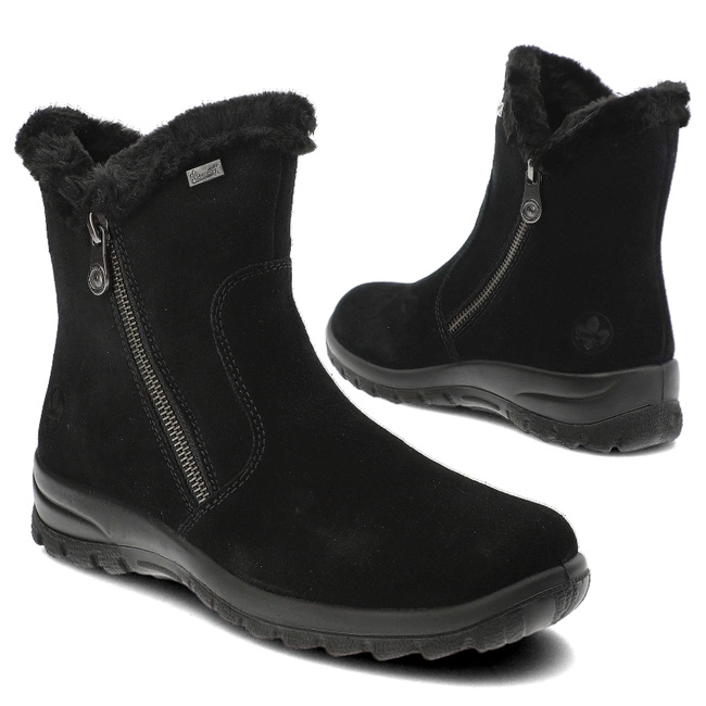 Členkové Topánky Rieker - L7162-00 Black