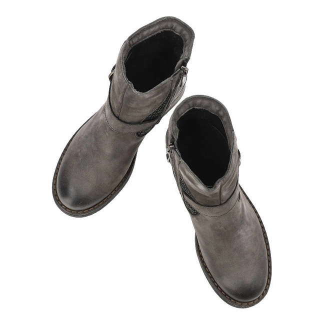 Členkové Topánky Pollonus - 5726 Szary