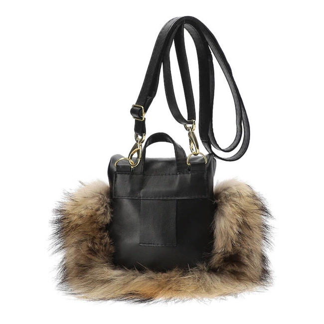 Kabelka Luka-Pelli - T32-4 Z Naturalnym Futrem Z Jenota