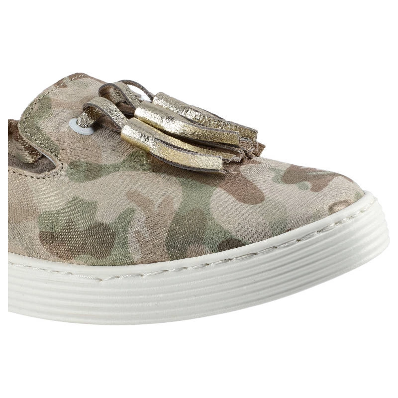 Mókazíny Lemar - 10077 Moro Beż+Złoto