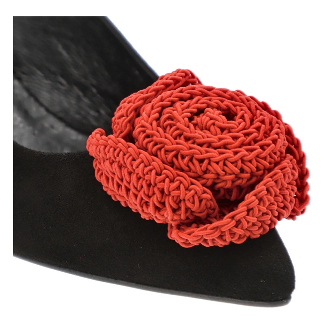 Sandále CHEBELLO - 4666_-037-000-PSK-S7 5 Czarny Zamsz