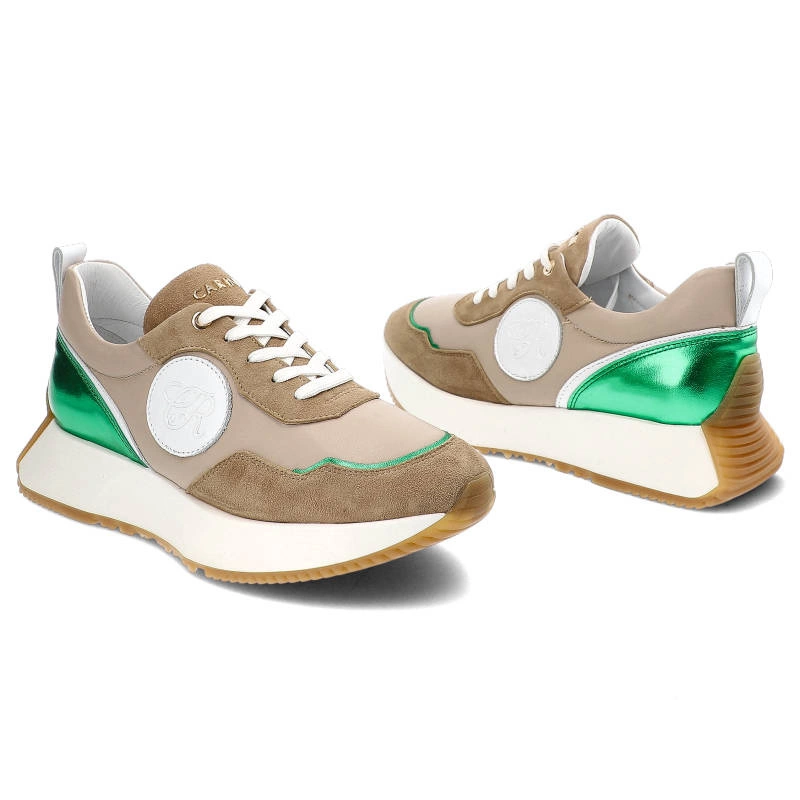 Tenisky Carinii - B9003_-S82-L46-S68-H00 Beż