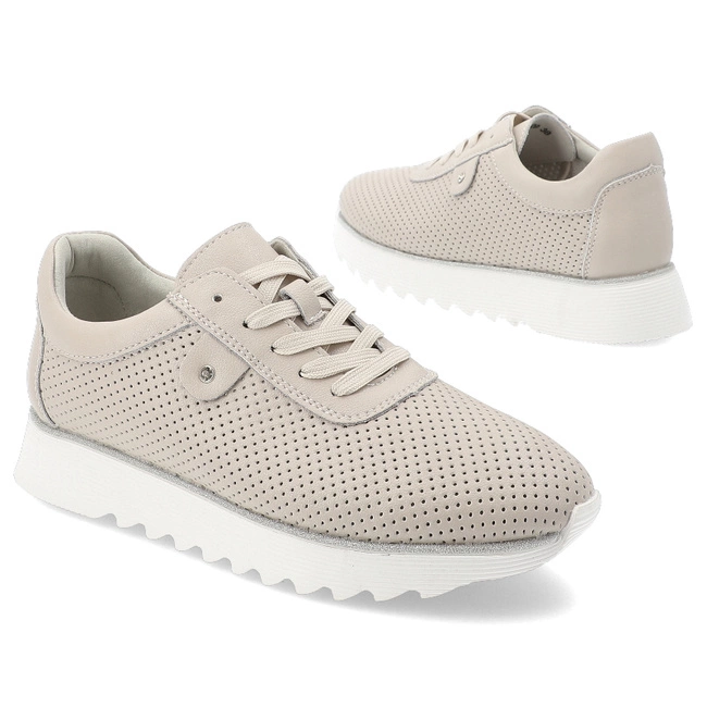 Tenisky S.BARSKI - LR51-629 Beige