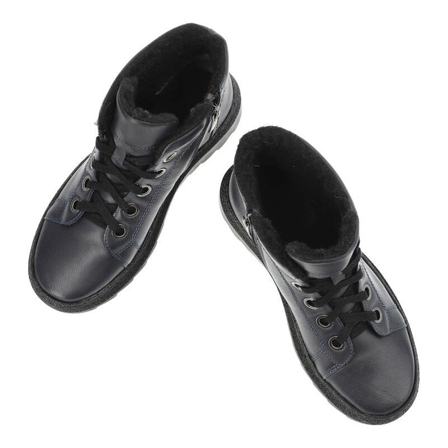 Šnúrovacie Členkové Topánky Armodo - 1175 Granat K8