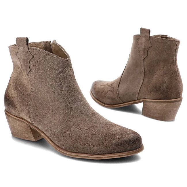 Členkové Topánky Exquisite - 1515 Almond.Wel