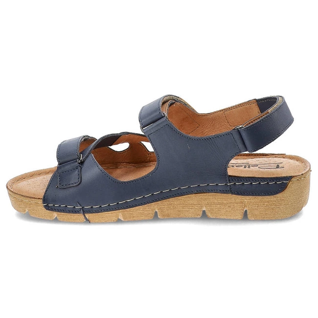 Sandále Pollonus - 5-0694-025 Niebieski/Żółty