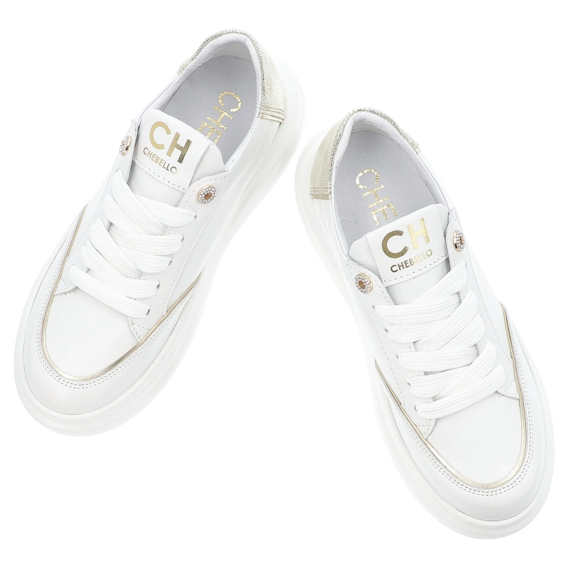 Tenisky CHEBELLO - 4707_-059-515-PSK-S389 Biały