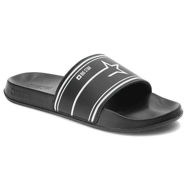 Šľapky Big Star - MM174313 Czarny