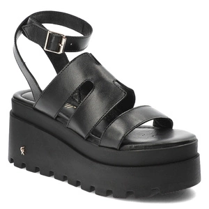 Sandále Carinii - B9423_-E50-000-000-G06 Czarny