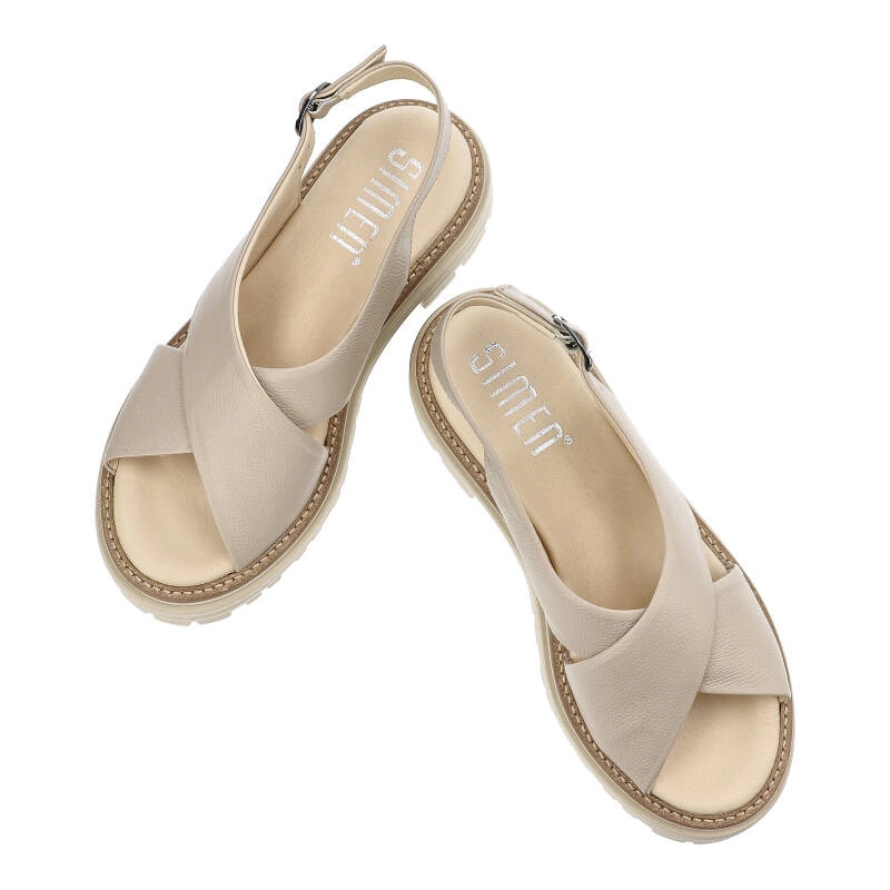 Sandále Simen - 6861A Floter Beż