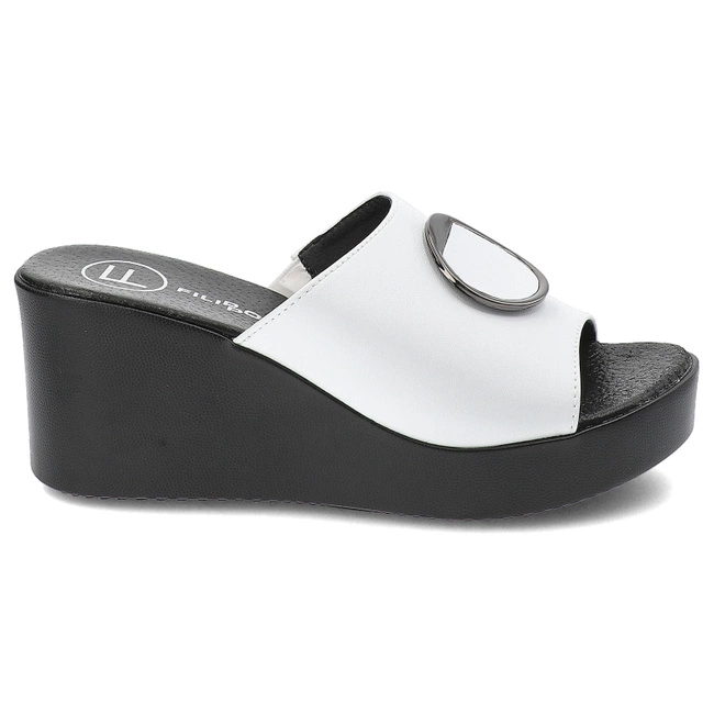 Šľapky Filippo - DK4610/24 WH Biały