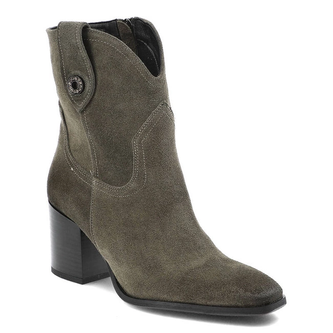 Členkové Topánky Karino - 4856/066-F Zielony/Welur