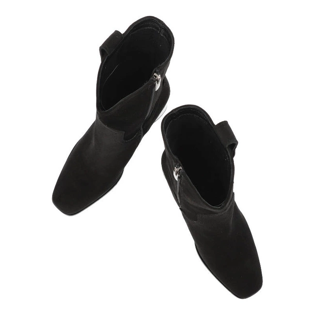 Členkové Topánky Karino - 4856/003-F Czarny/Welur