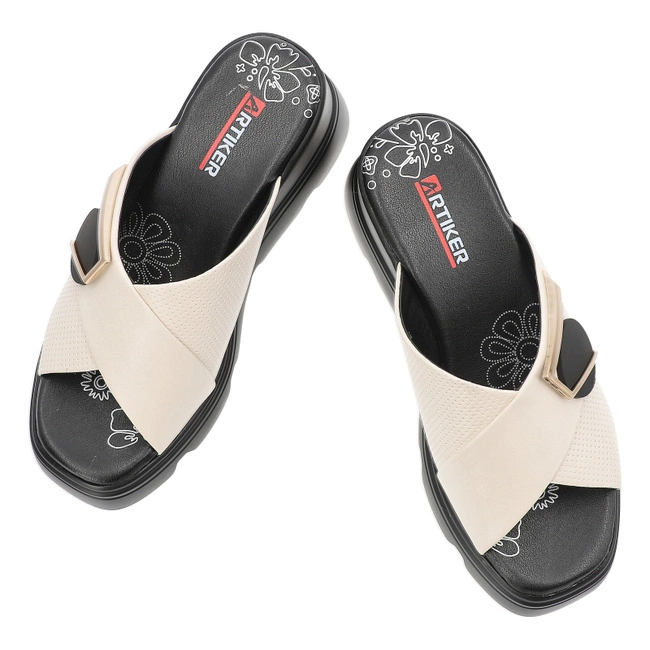 Šľapky ARTIKER - 56C1585 Beige