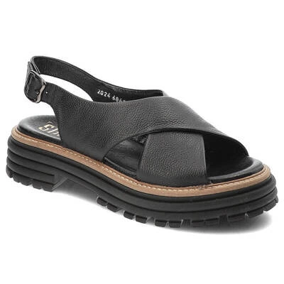 Sandále Simen - 6861A Floter Czarny