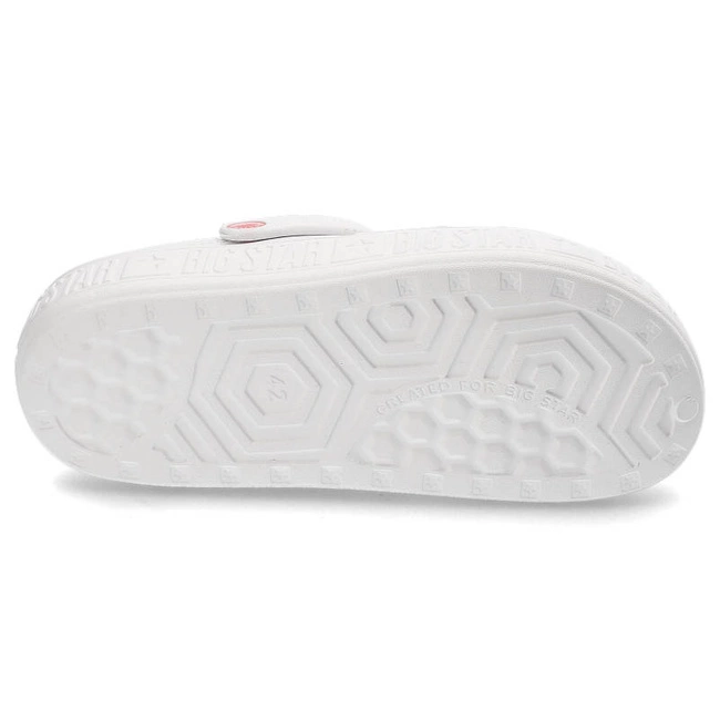 Šľapky Big Star - II175003 Biały