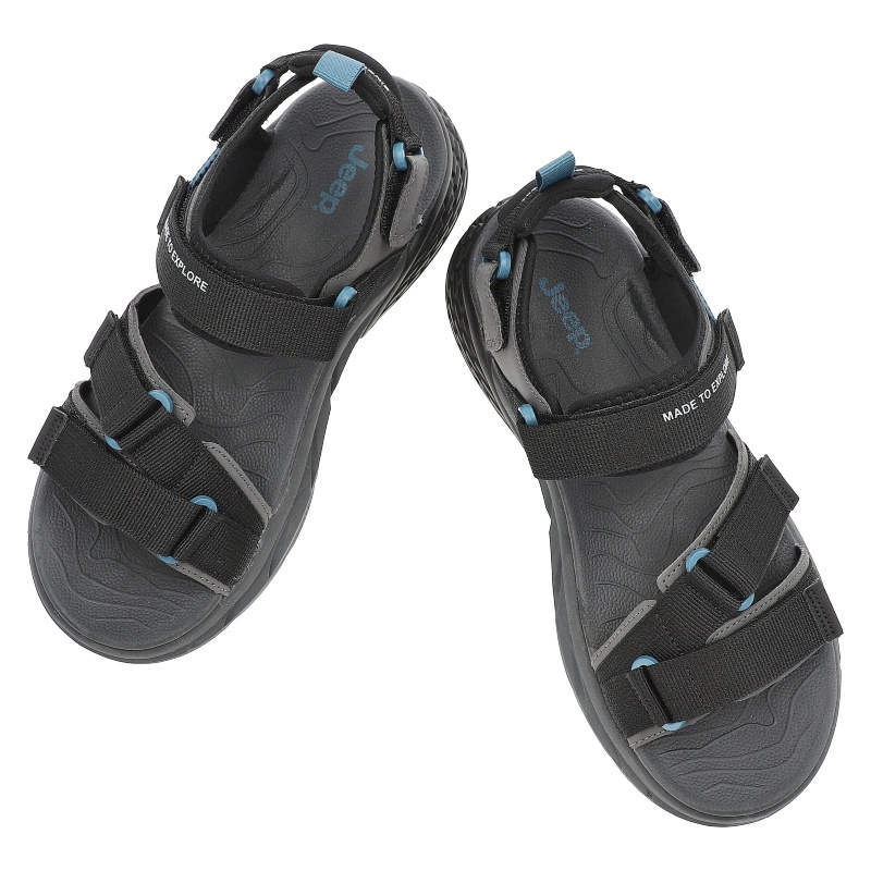 Sandále JEEP - JM51120A 062 Black