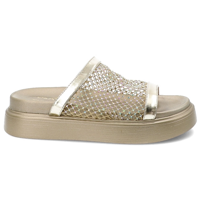 Šľapky S.BARSKI - MY51-016 Gold