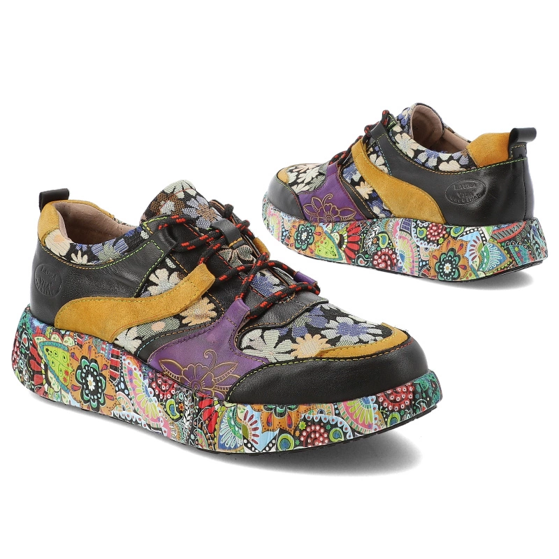 Tenisky LAURA VITA - Nikito 73 SL26803-73 Noir