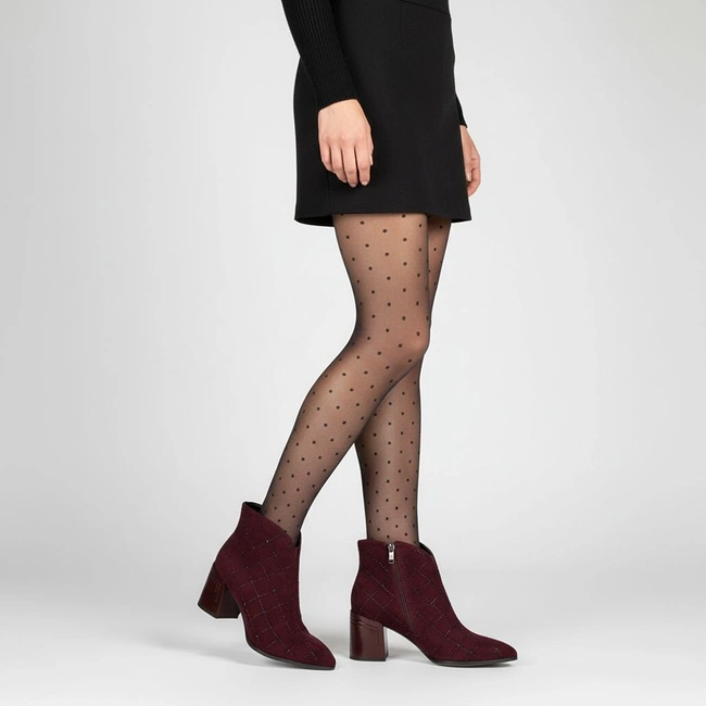 Členkové Topánky S.BARSKI - MR52-132 Wine