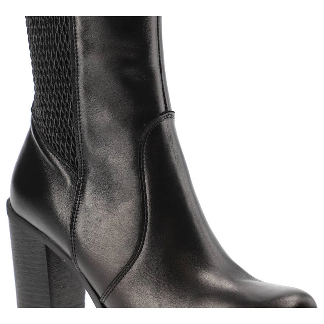 Čižmy Darex - K140/1 Czarne Lico/Guma