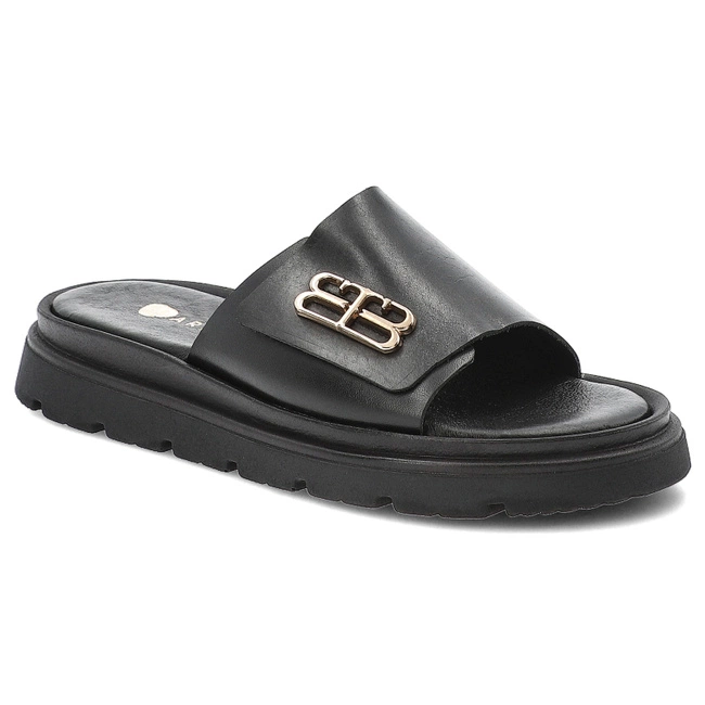 Šľapky ARMODO - 40442 Bf.Czarny/Złoty