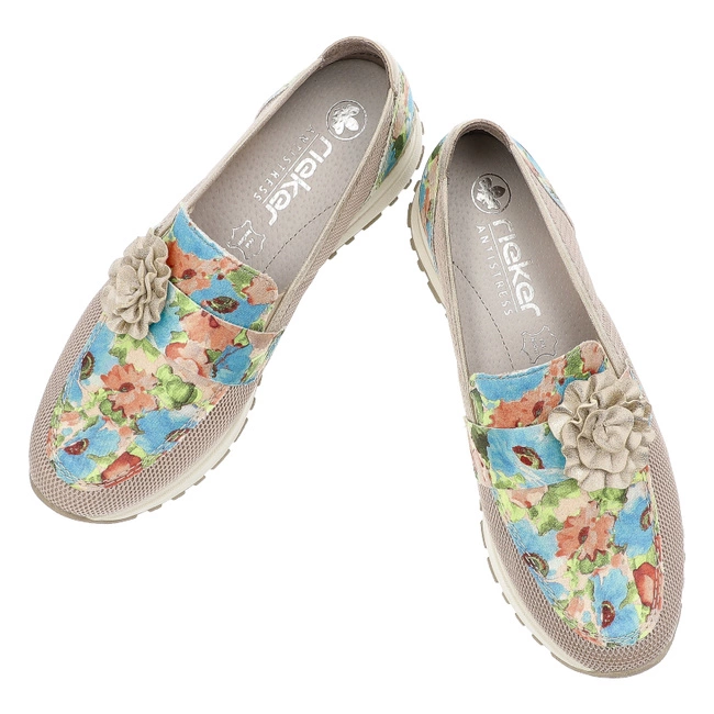 Poltopánky RIEKER - N7460-31 Pink