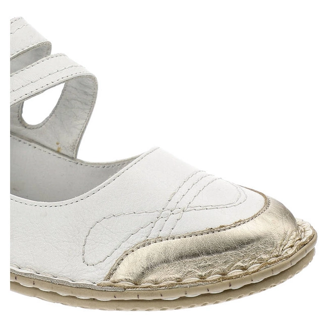 Poltopánky Lanqier - 40C1221 White/Gold