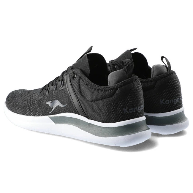 Tenisky Kangaroos - 39136 000 5003 Jet Black/Steel Grey