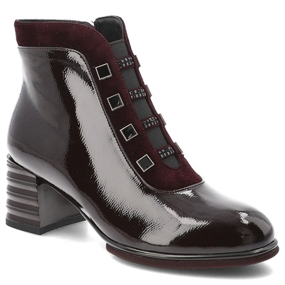 Členkové Topánky S.BARSKI - CR52-696 Wine