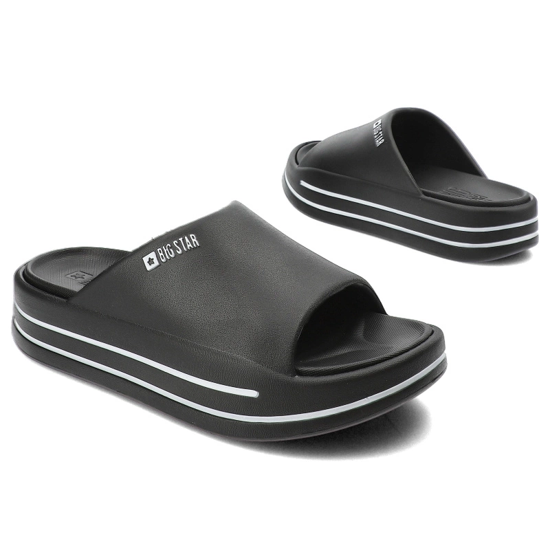 Šľapky Big Star - NN274A037 Czarny