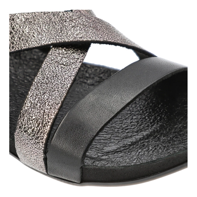 Sandále Armodo - 40032 Bf.Czarny+Polla Nikiel