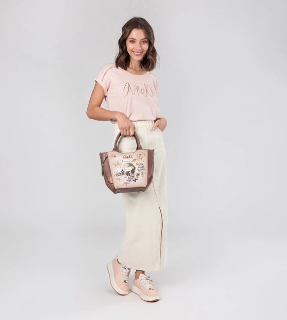 Kabelka Anekke - 38701-237 Brązowa